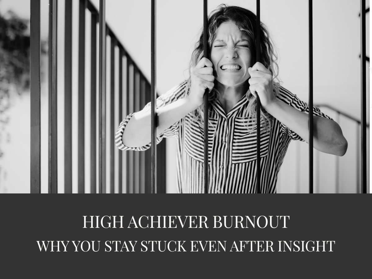 Why High Achievers Stay Stuck Even After They See the Pattern