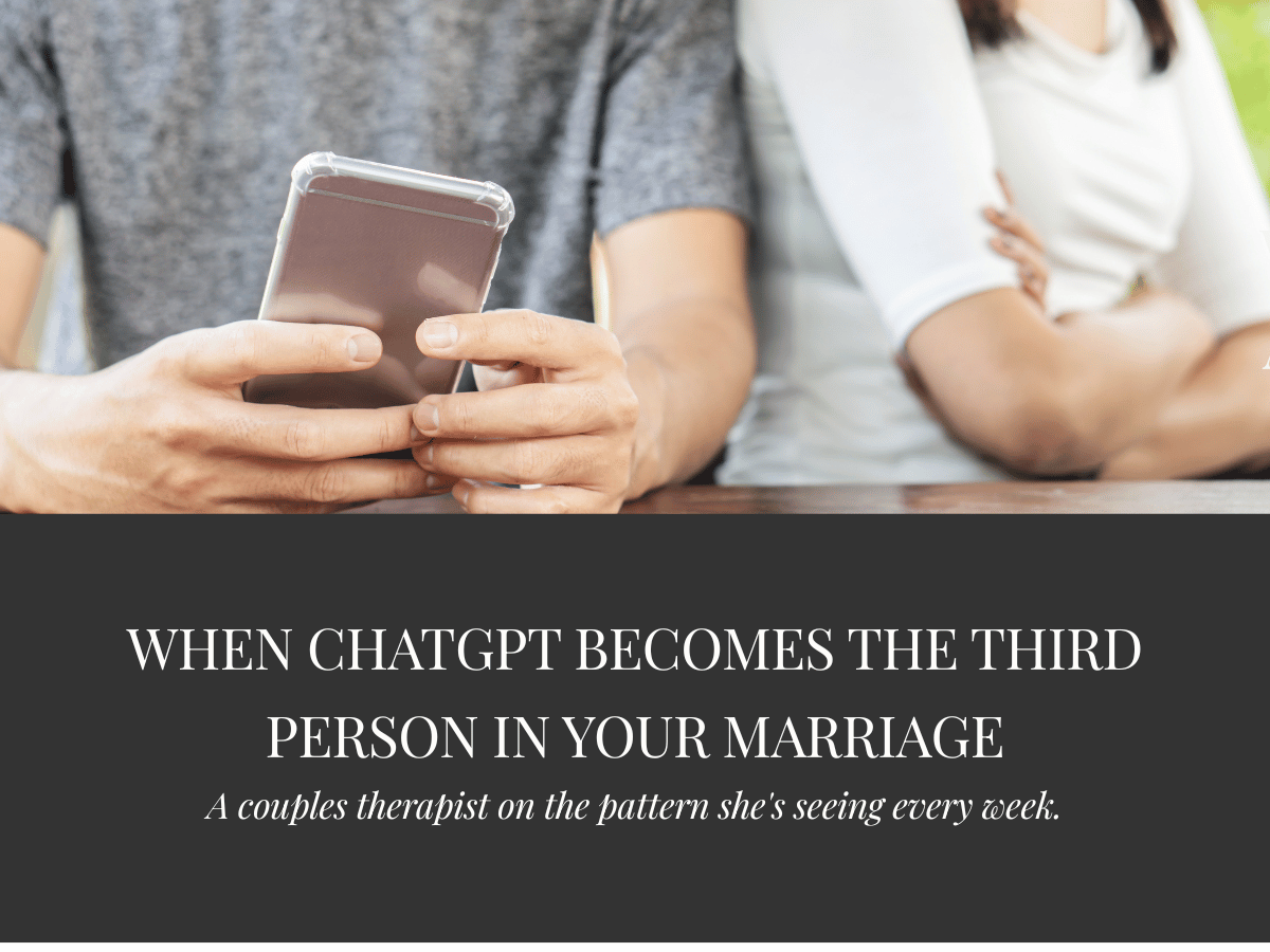 Is AI the New Relationship Killer? A Couples Therapist on Why ChatGPT Always Takes Your Side