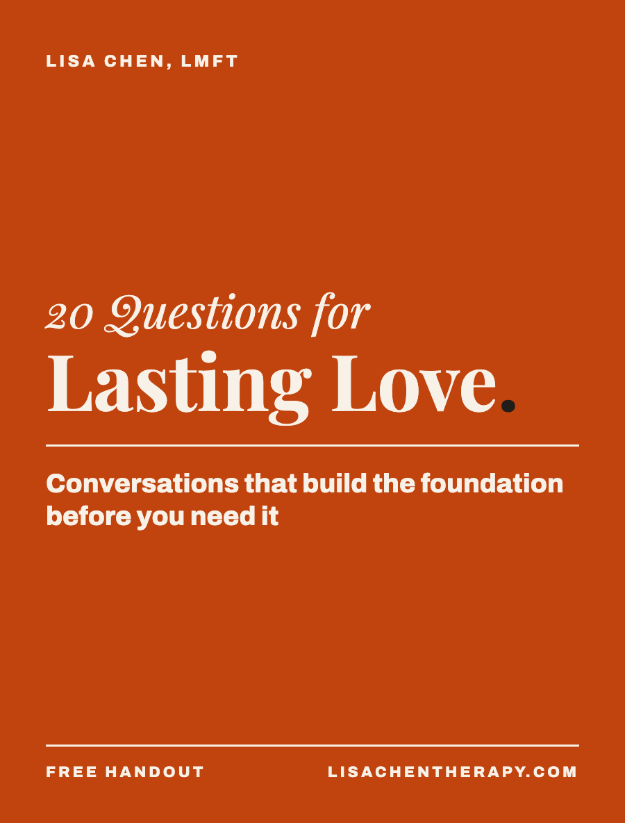 Premarital Counseling: 20 Questions for Lasting Love
