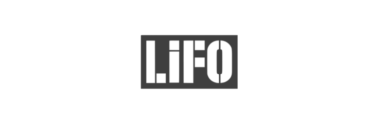 Black background with gray text reading "HFO" inside a rectangle.