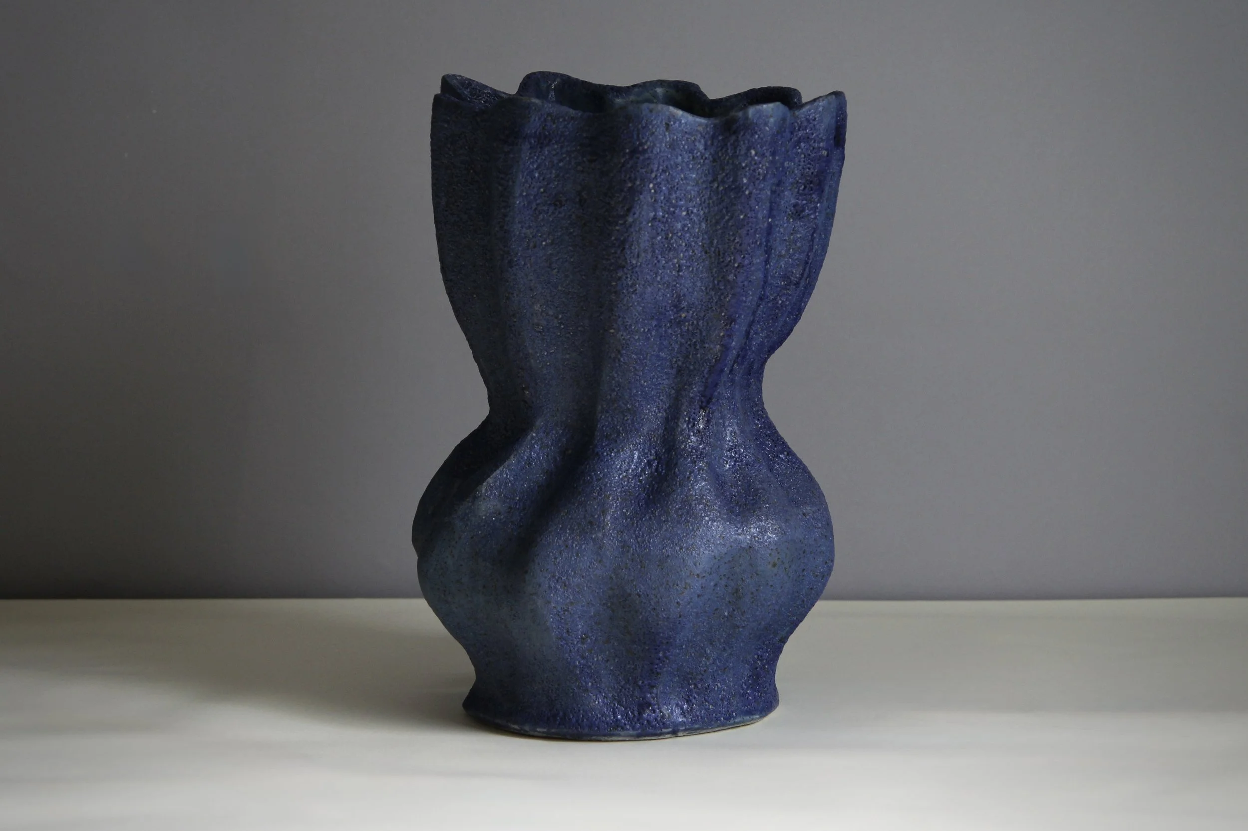 Blue Fold Vessel