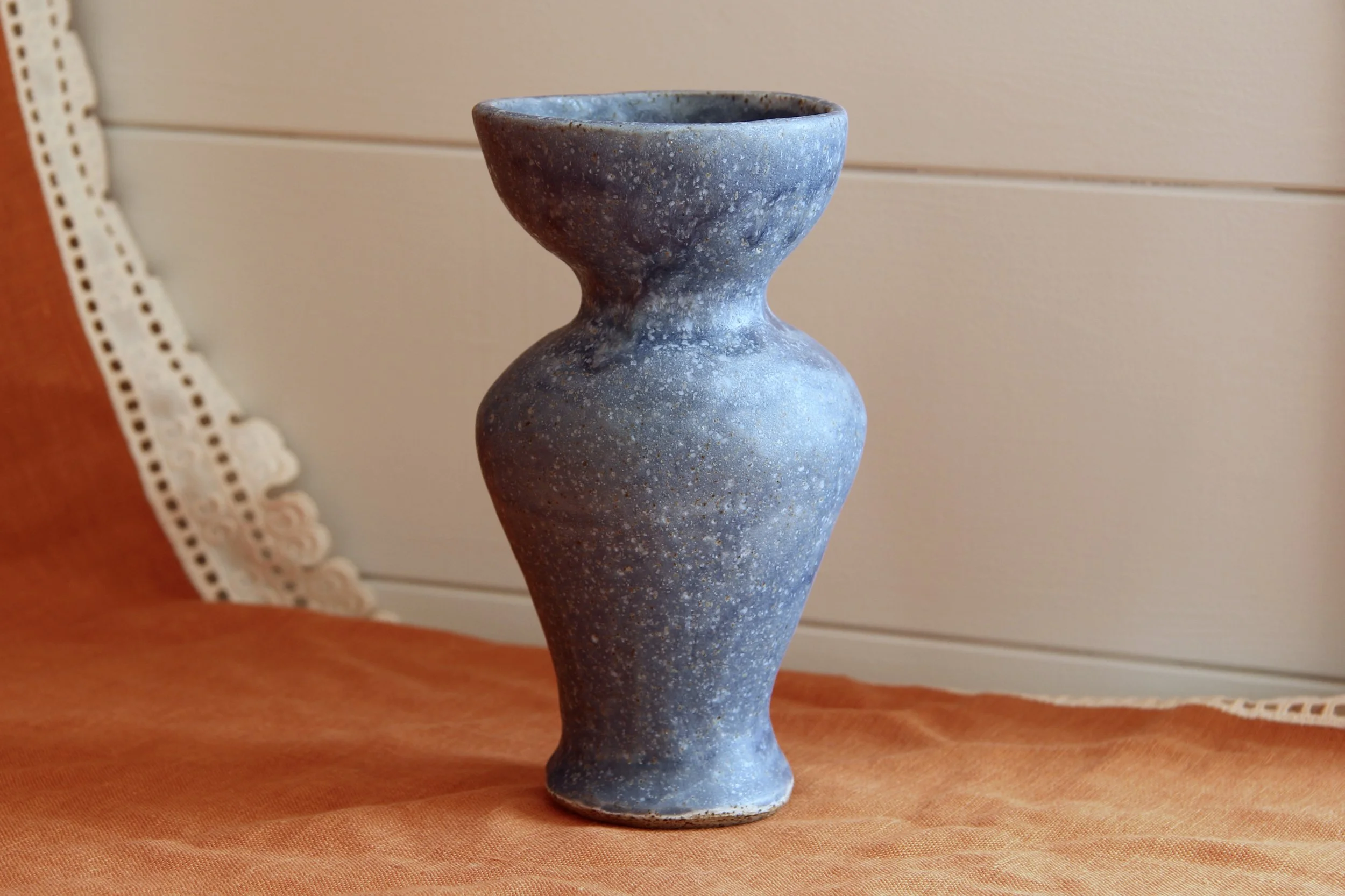 Blue Sand Vase