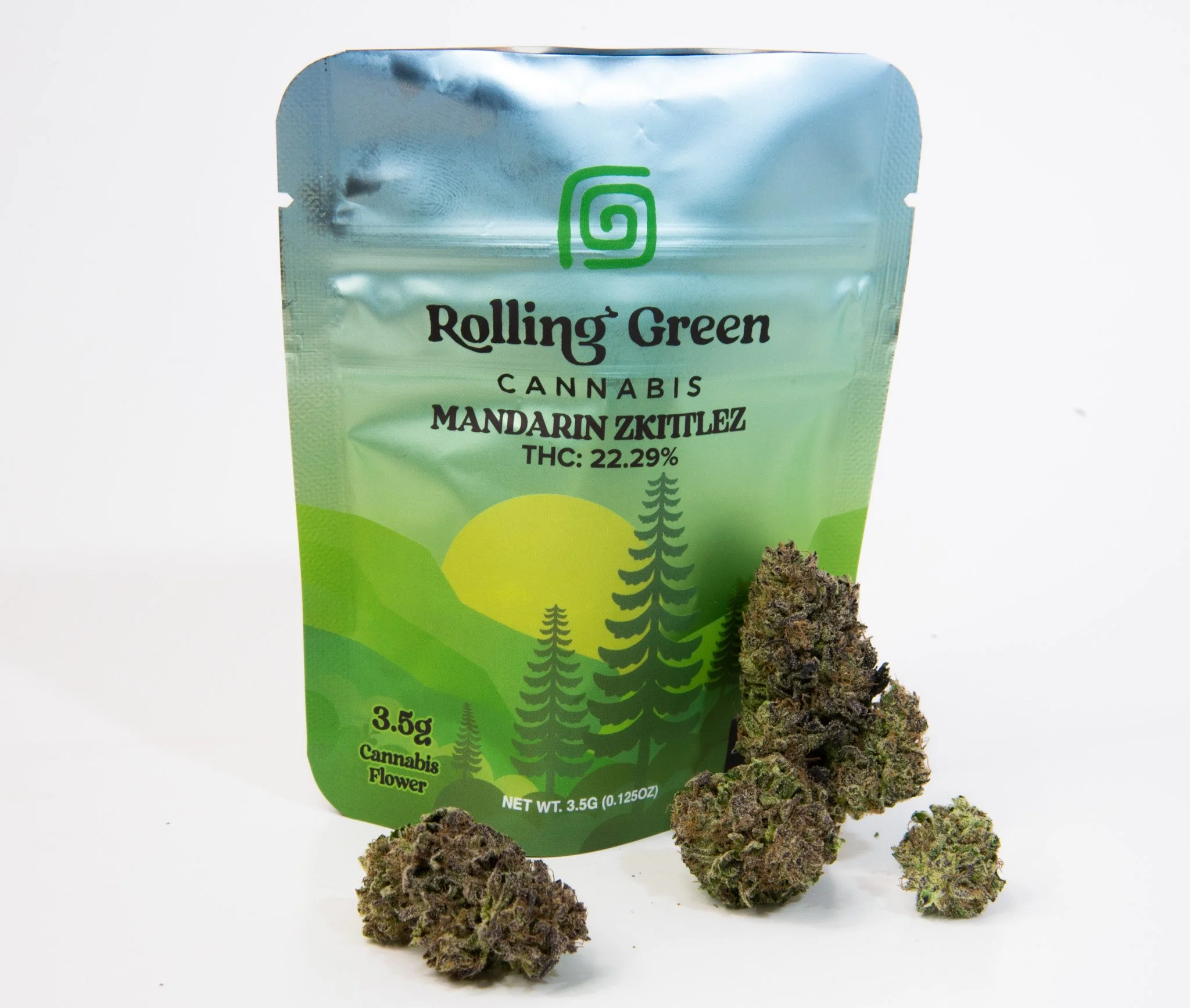 Mandarin Zkittlez Flower — Rolling Green Cannabis