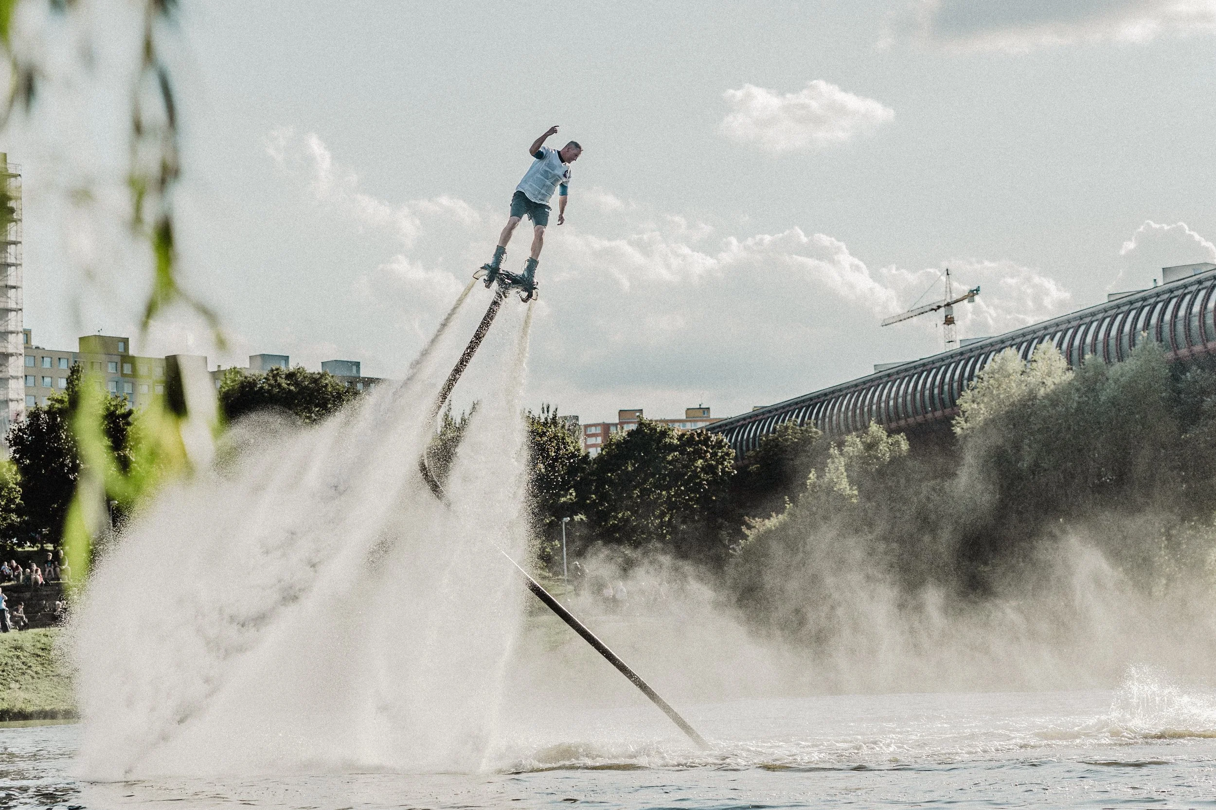 Flyboard Show - Biotop Plužná