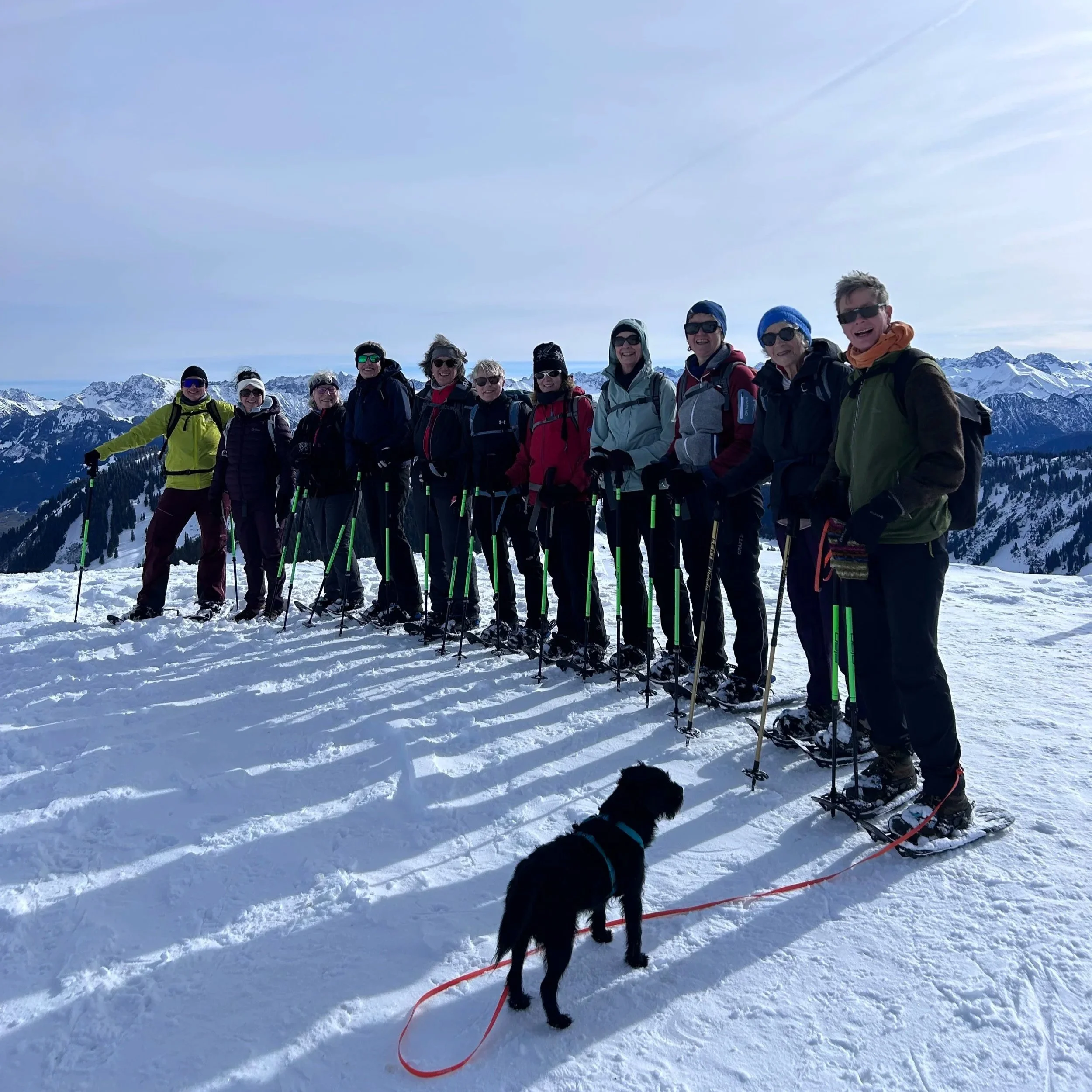 Wintermärchen: Schneeschuhwandern im Allgäu