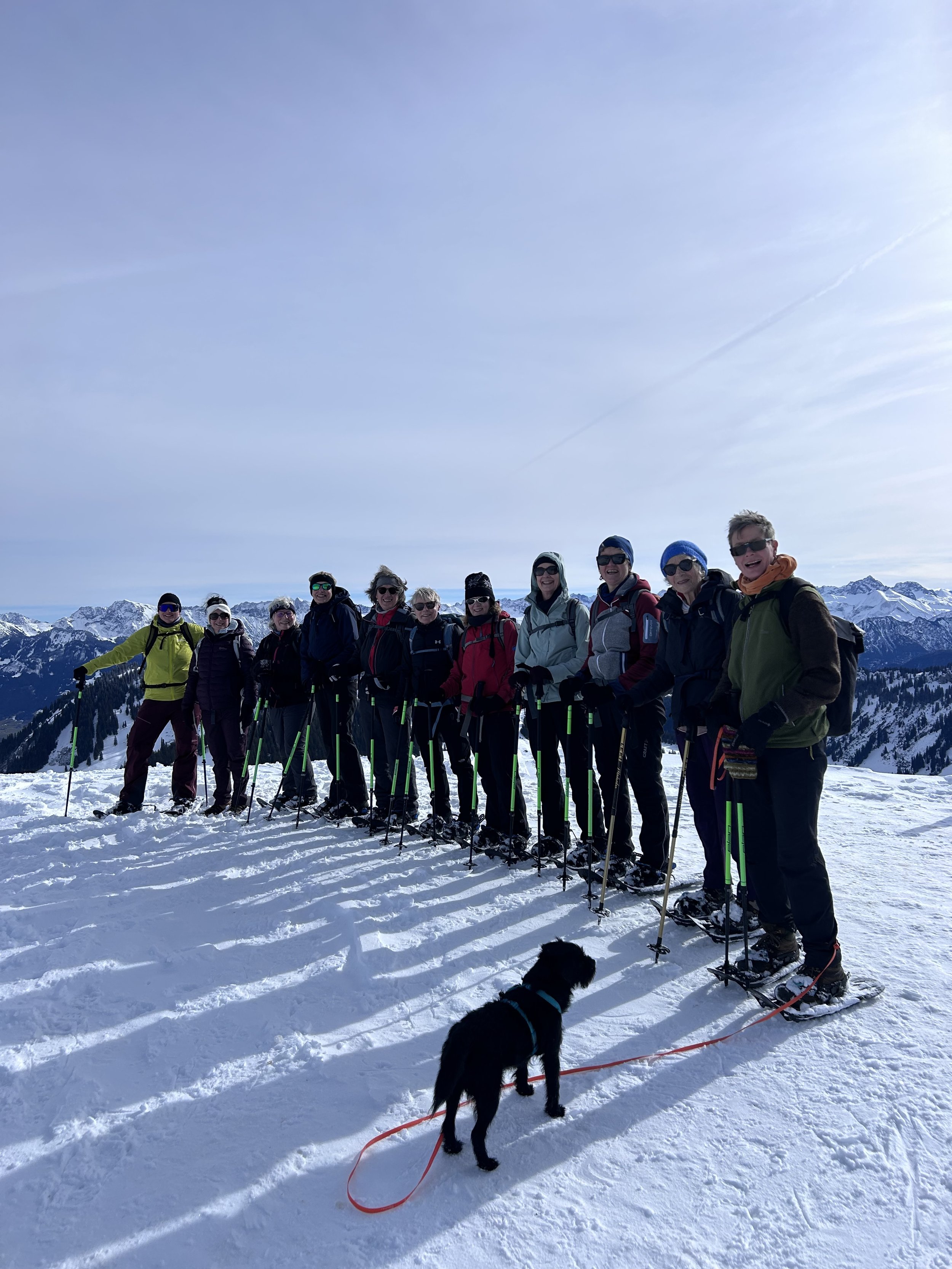 Wintermärchen: Schneeschuhwandern im Allgäu