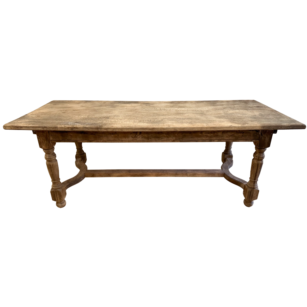 Bleached Wood Trestle Dining Table.png