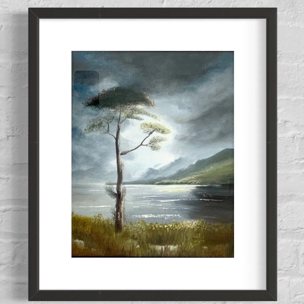 To Henry - oil on canvas panel