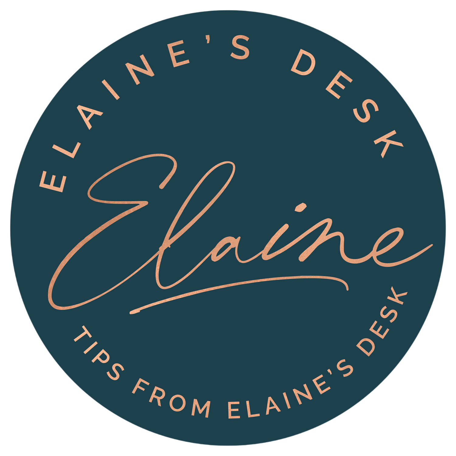 ELAINE&#39;S DESK