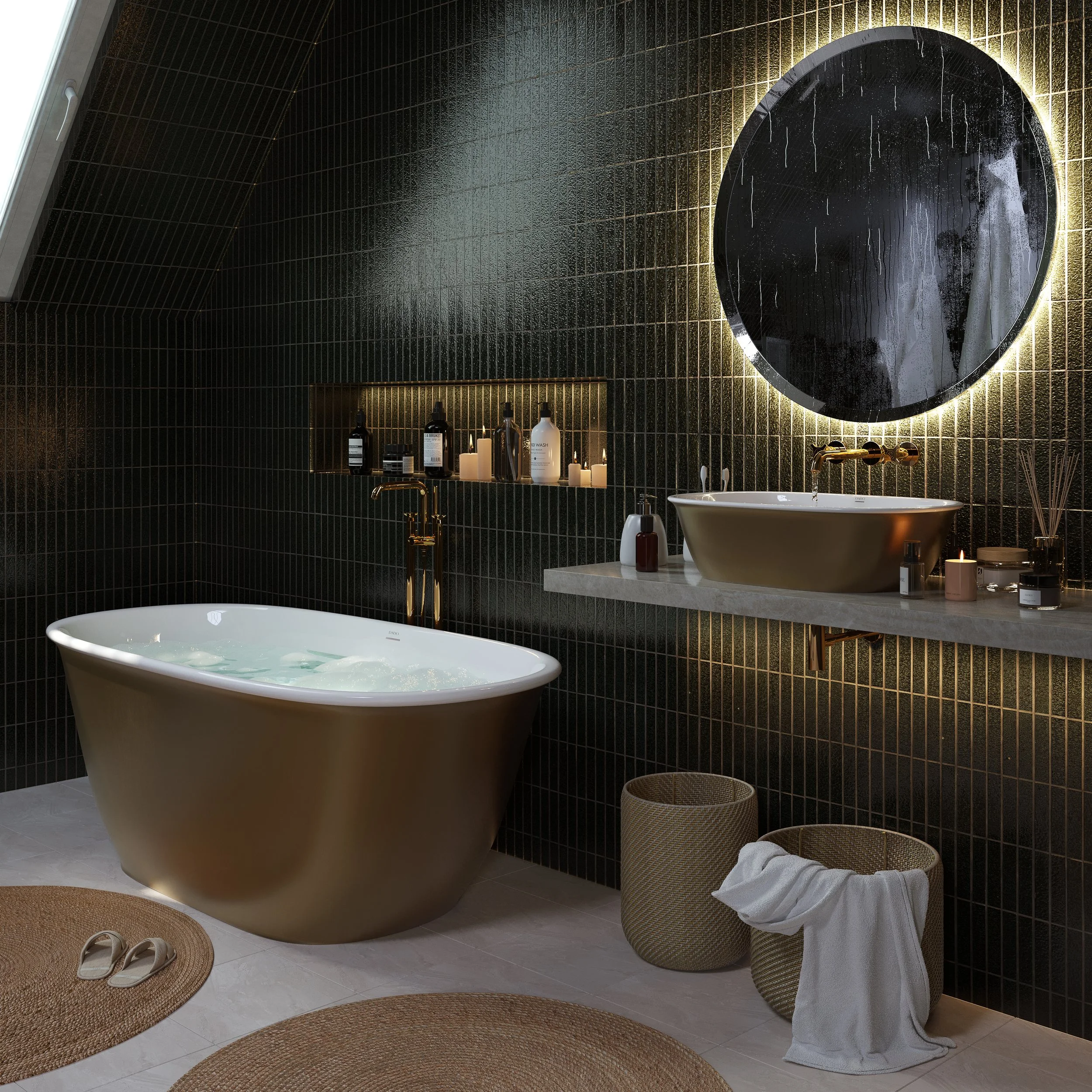 Brooke Bathtub & Brooke Basins