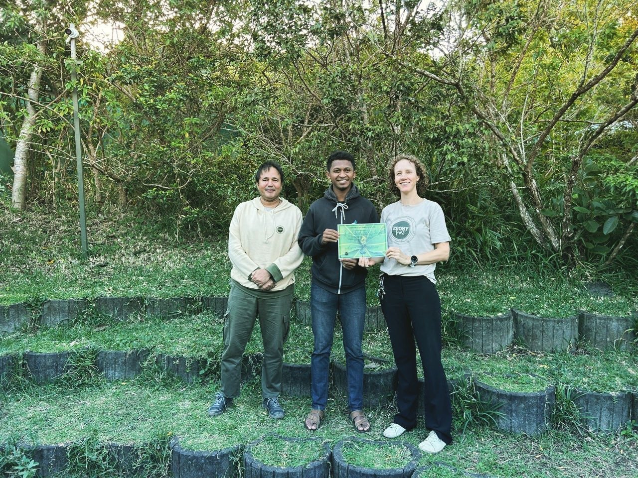 We are excited to share @jhoannyrasojy was selected for a forest restoration training at @ebonyforestchamarel in Mauritius 🇲🇺!
Thanks to @cepf_official, he’ll dive into hands-on skills in reforestation, invasive species management, and nativ