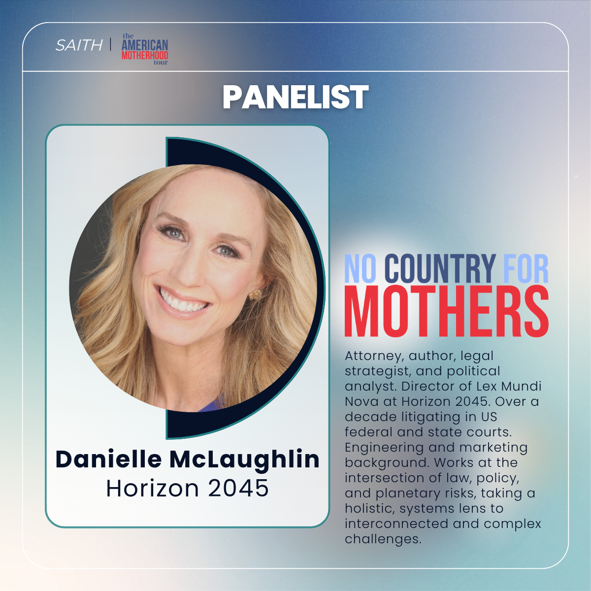 Danielle McLaughlin, No Country for Mothers, SAITH