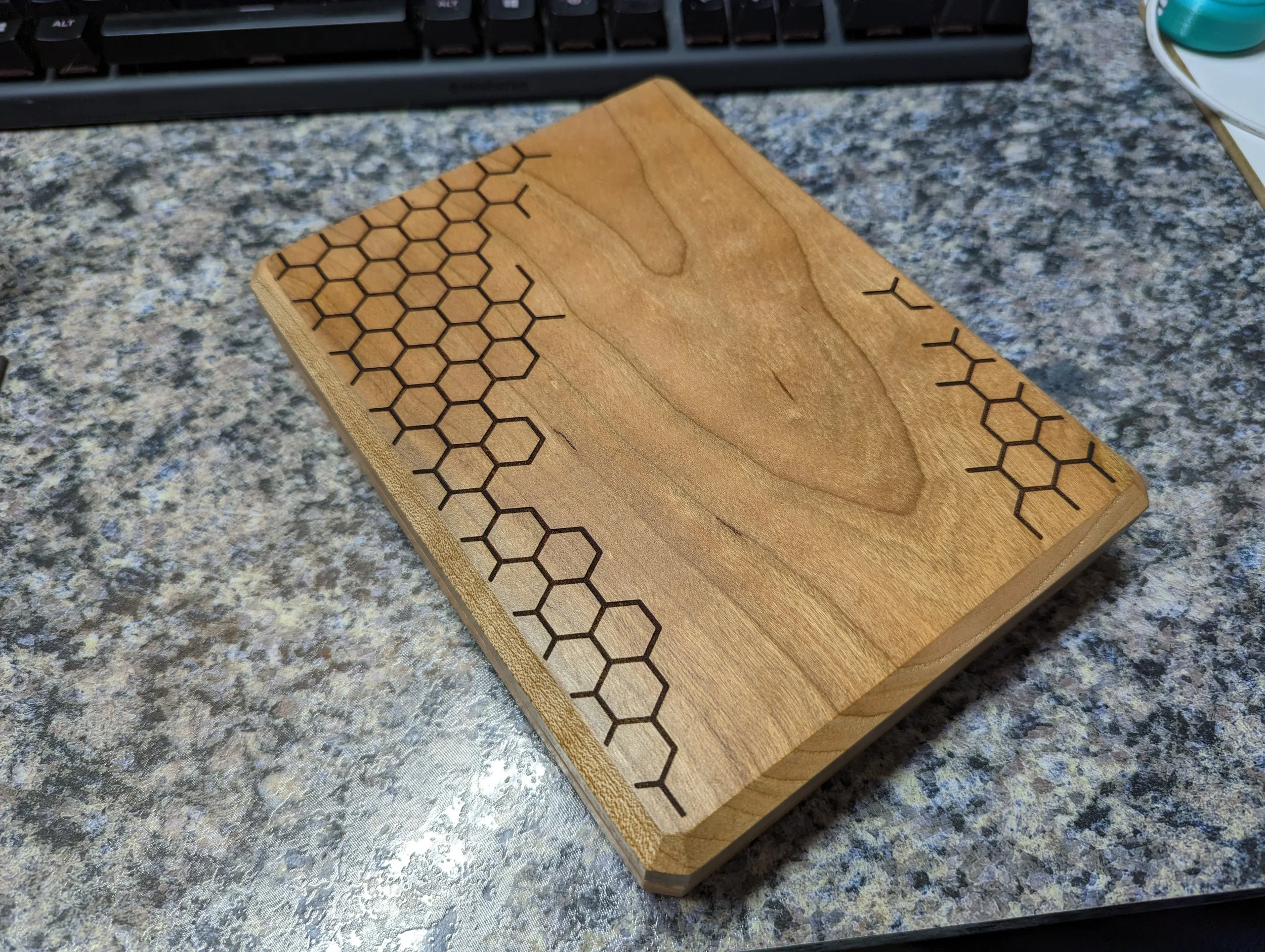 Dice Box, with Trackers and Number Wheels