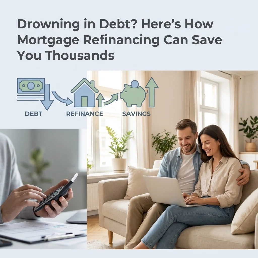 Drowning in Debt? Here's How Mortgage Refinancing Can Save You Thousands