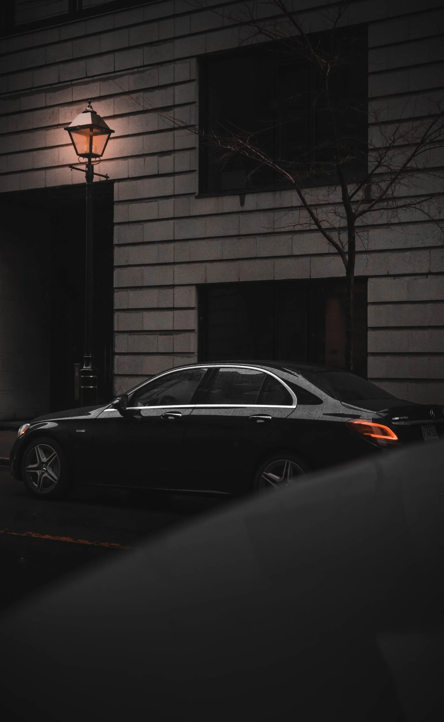 Mercedes E Class outside