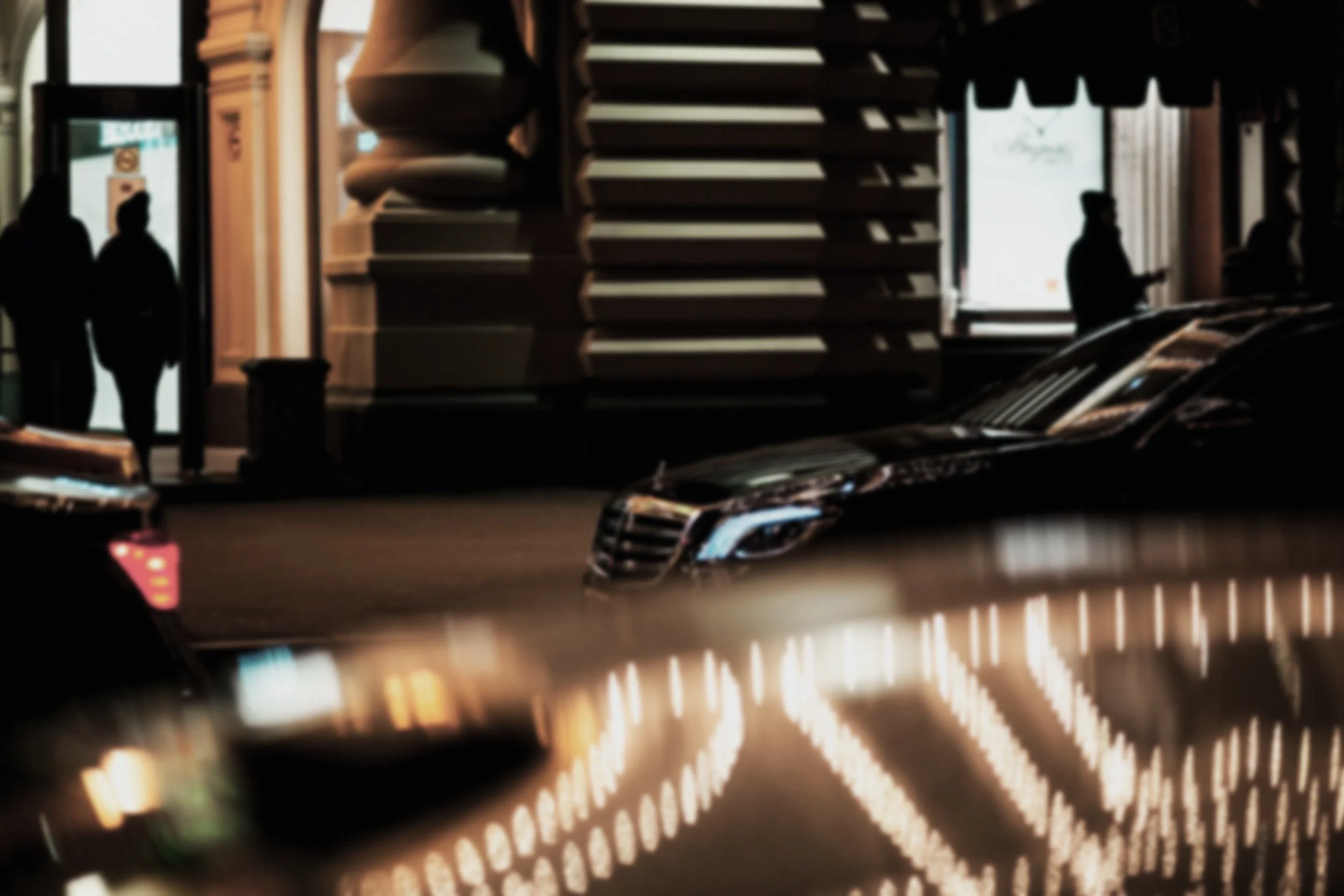 Mercedes S Class outside