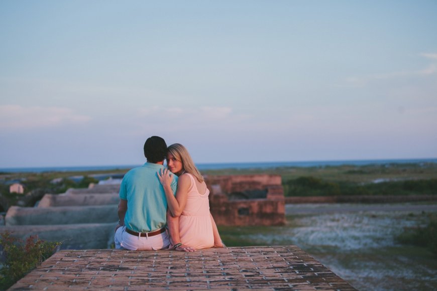 Fort Pickens Engagement Photos | Shirley & Chad
