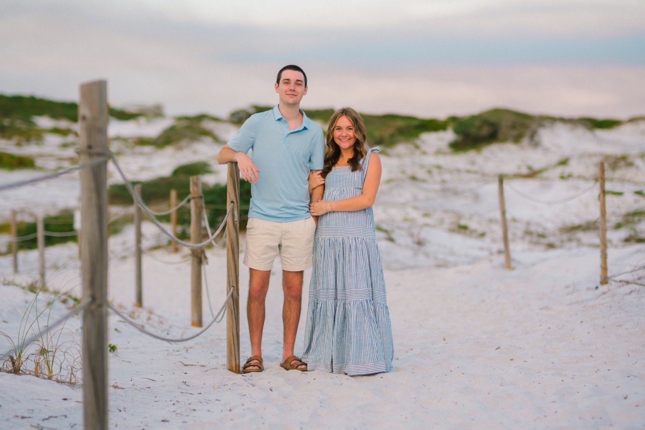 Grayton Beach Photography by Pure7 Studios - Couple on beach