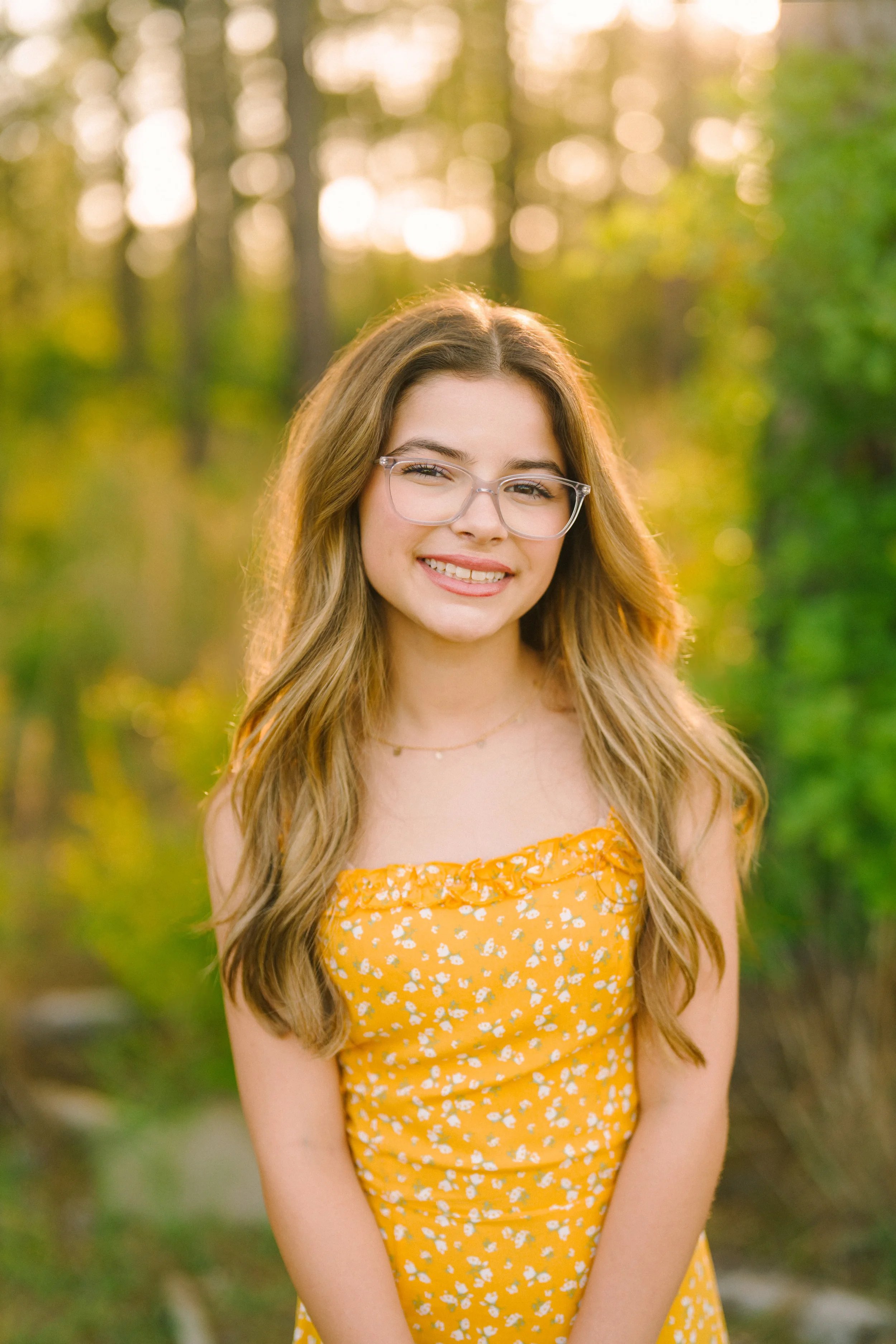 Freeport portrait photography session featuring a young woman outdoors