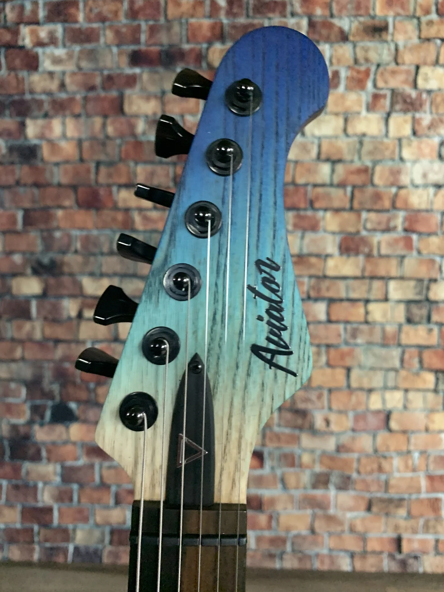 Aviator Guitars Pilot Series Warbird 6-string in Ocean Fade