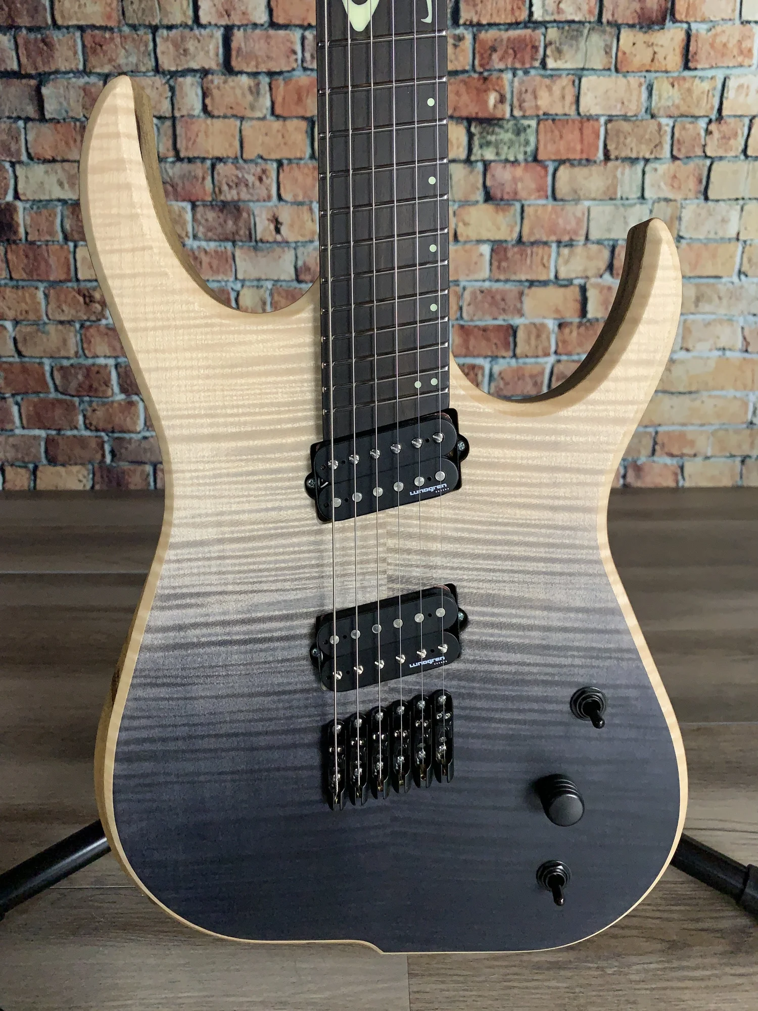 skervesen guitars raptor 6弦 Skervesen Raptor 6 Baritone Electric Guitar w/ Case – Drop