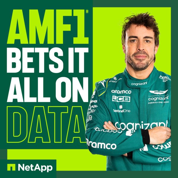 “AMF1 Bets It All On Data” | NetApp & Aston Martin Formula 1 Team