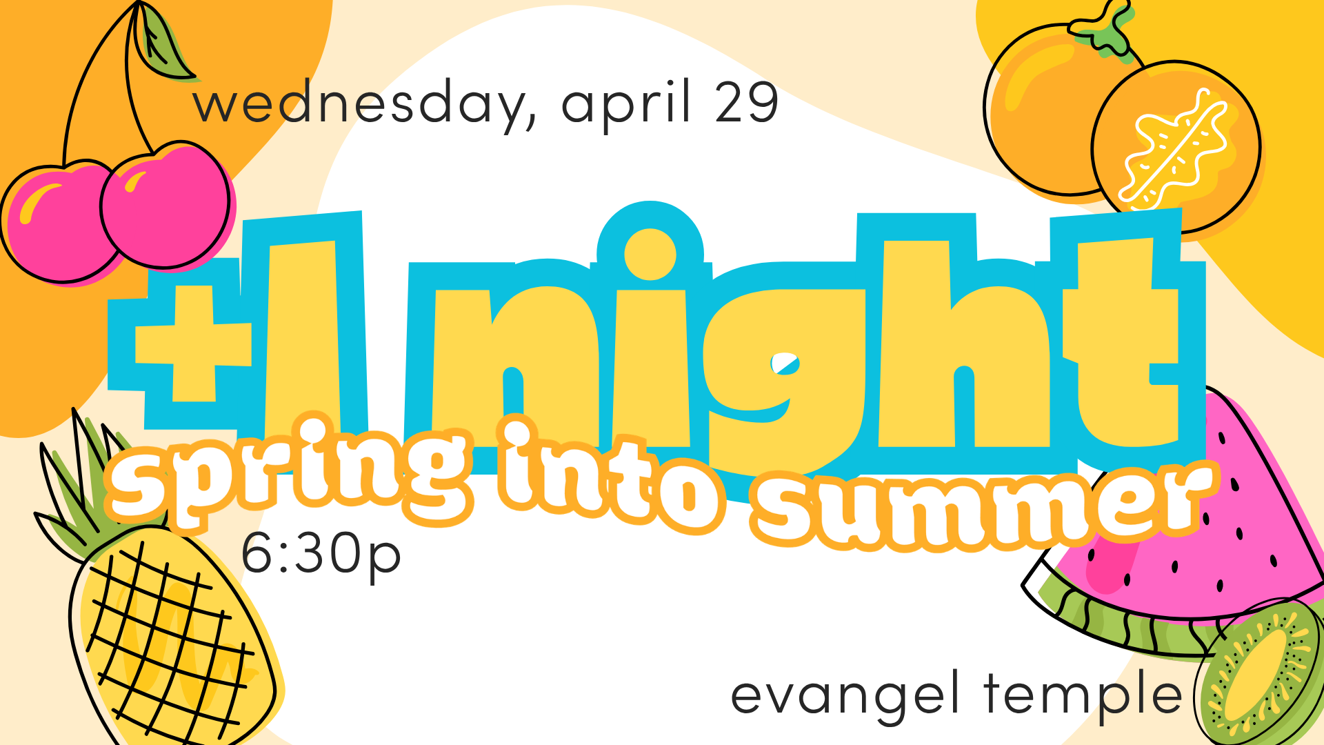 ETYM +1 Night | Spring Into Summer