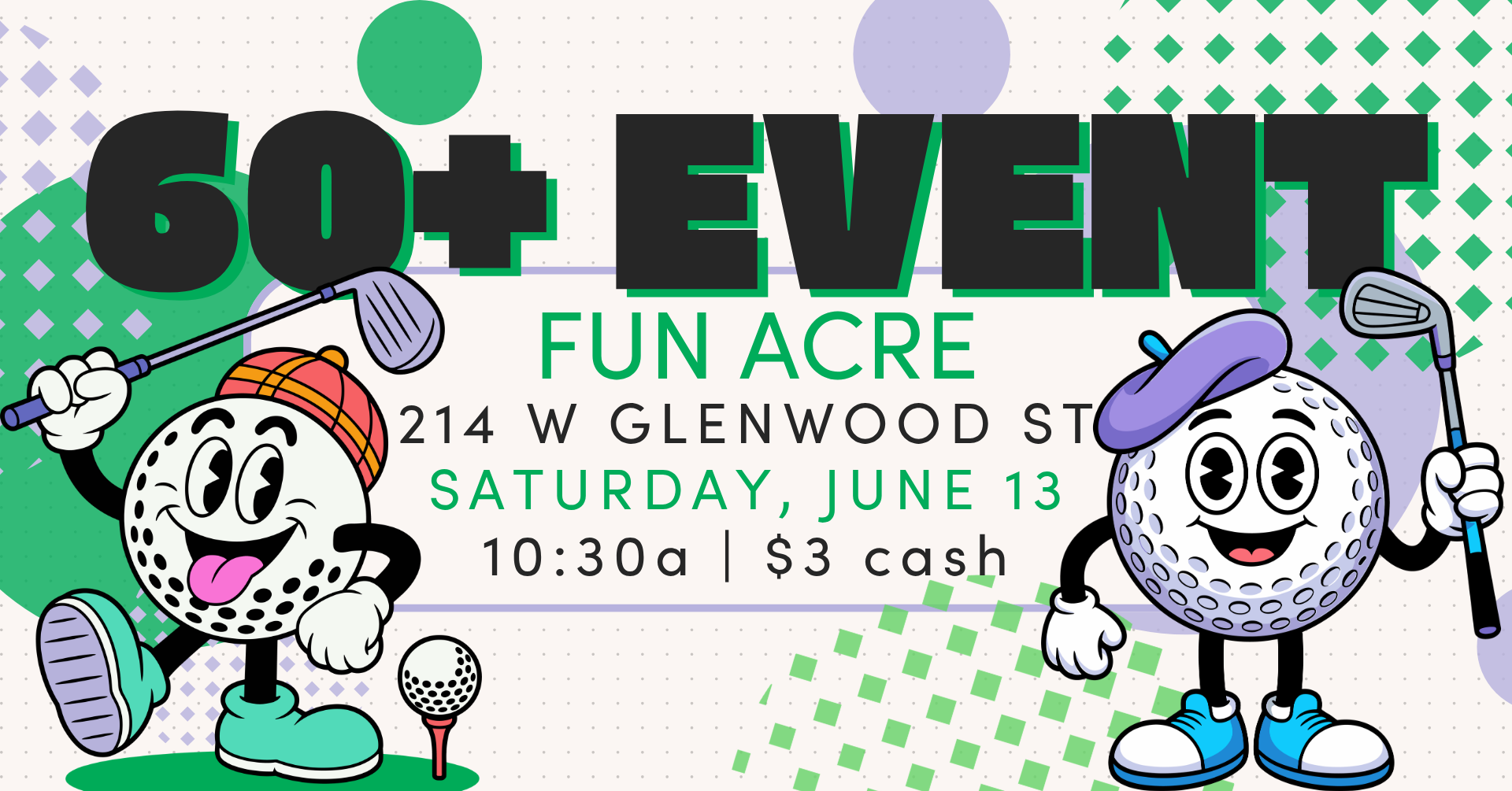 60+ Event | Fun Acre 