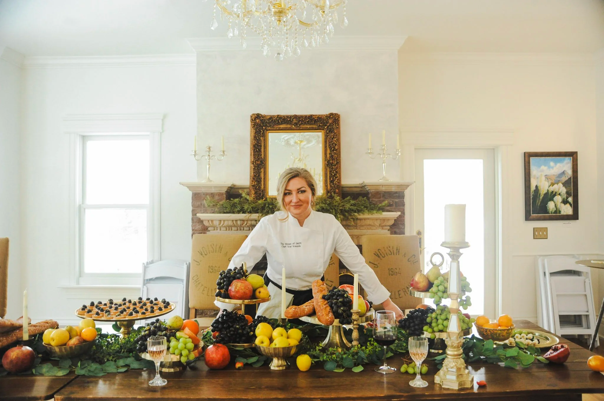 Chef Ironside at the Somer's Mansion