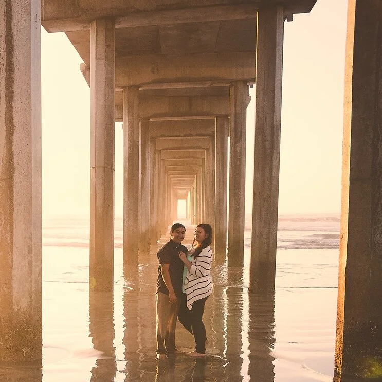 Scripps Pier Engagement Session