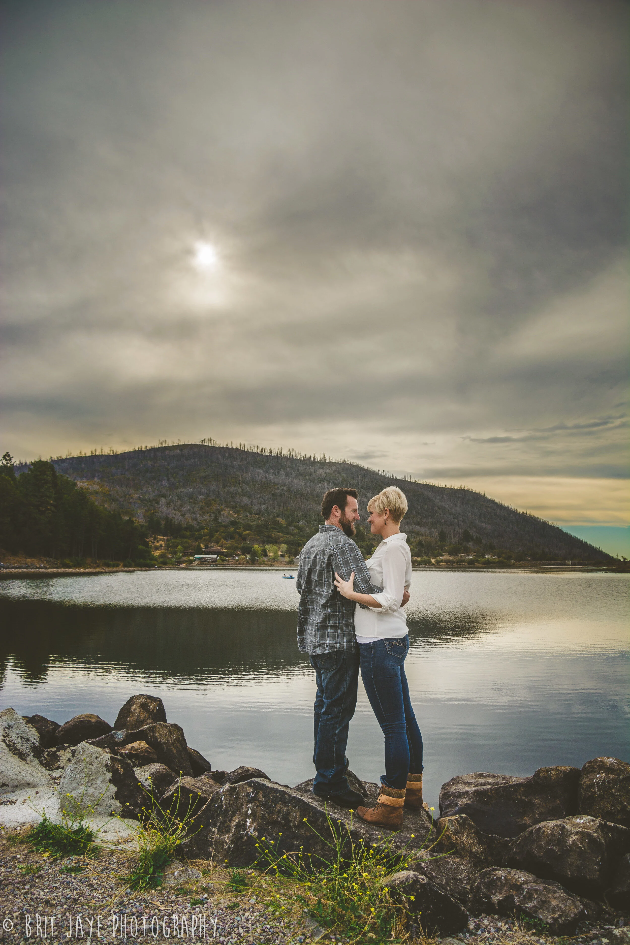 Lake Cuyamaca Engagement Session