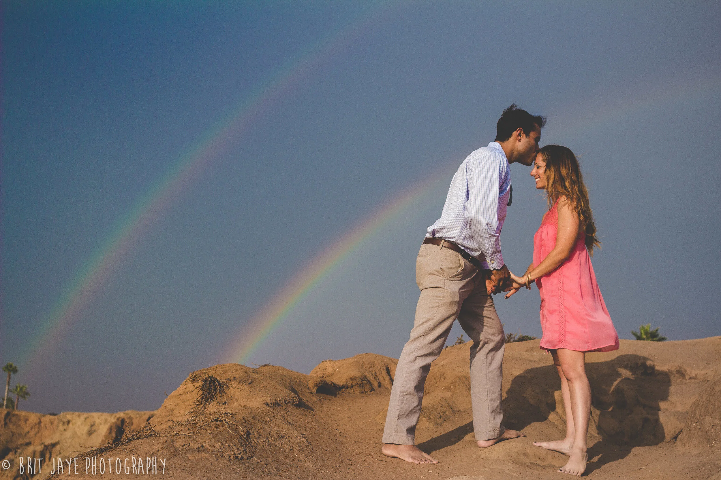 Stormy Sunset Cliffs Proposal