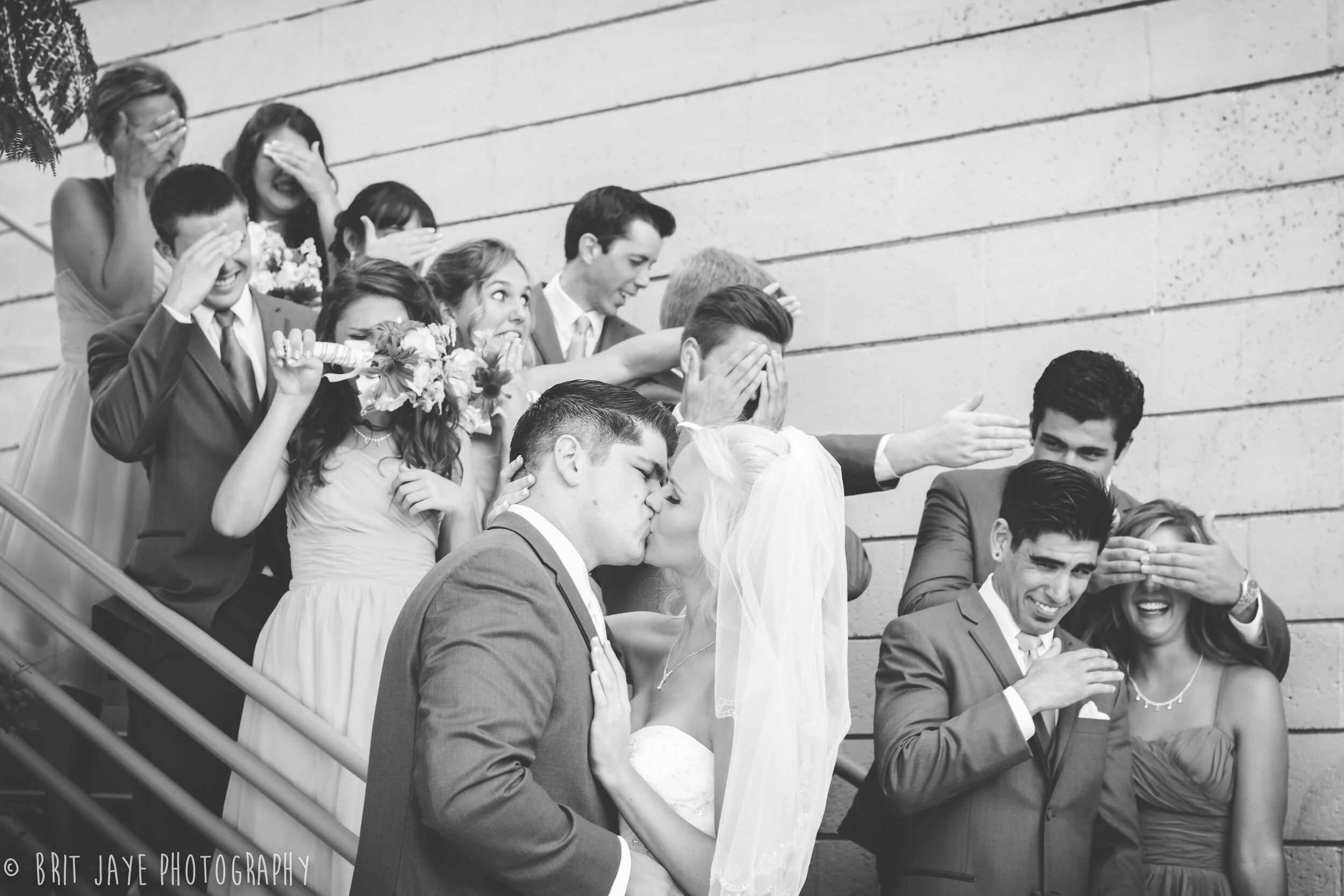 Romantic + Fun Church Wedding: La Mesa, CA