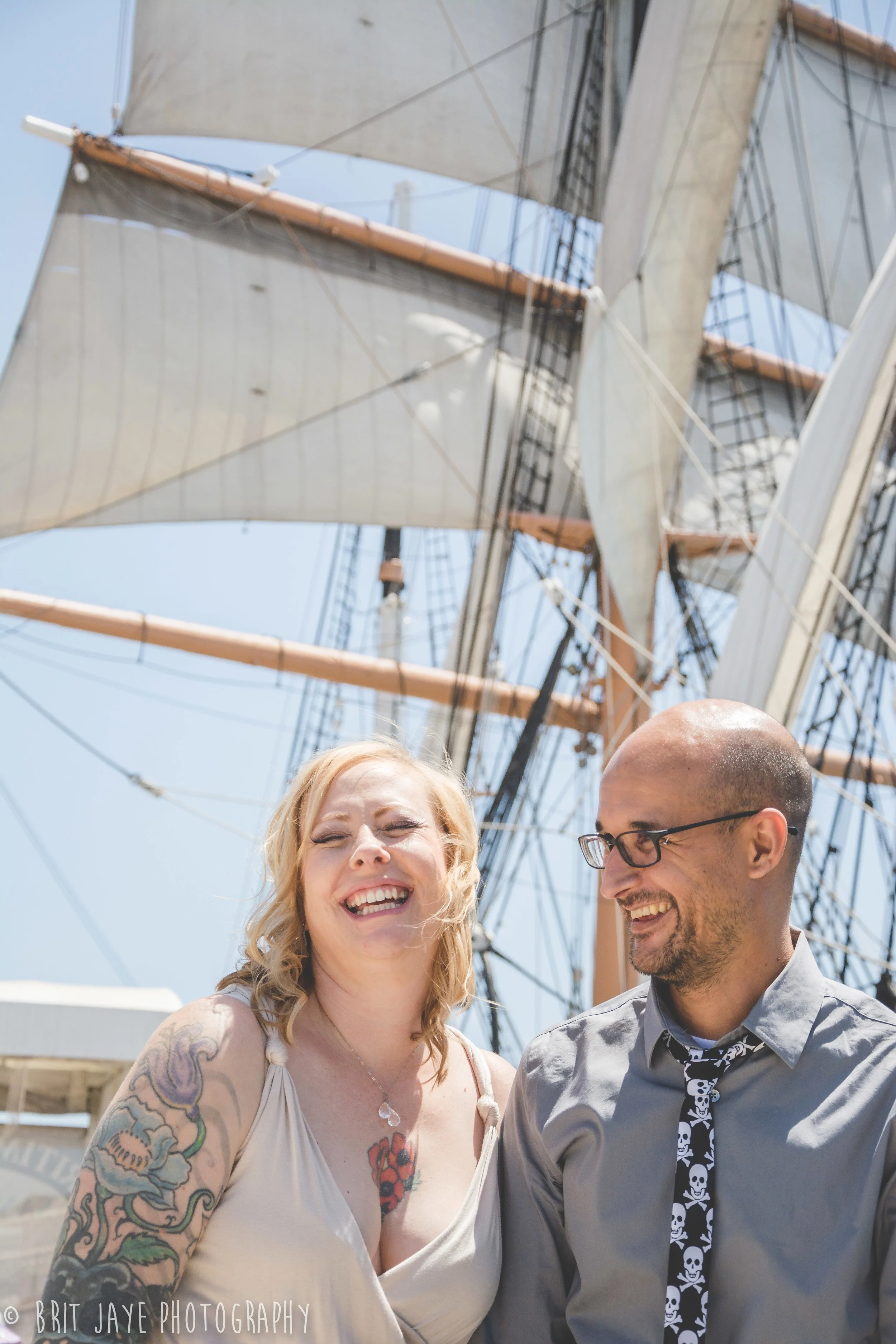 A Piratey Elopement: Martha + Jonathan