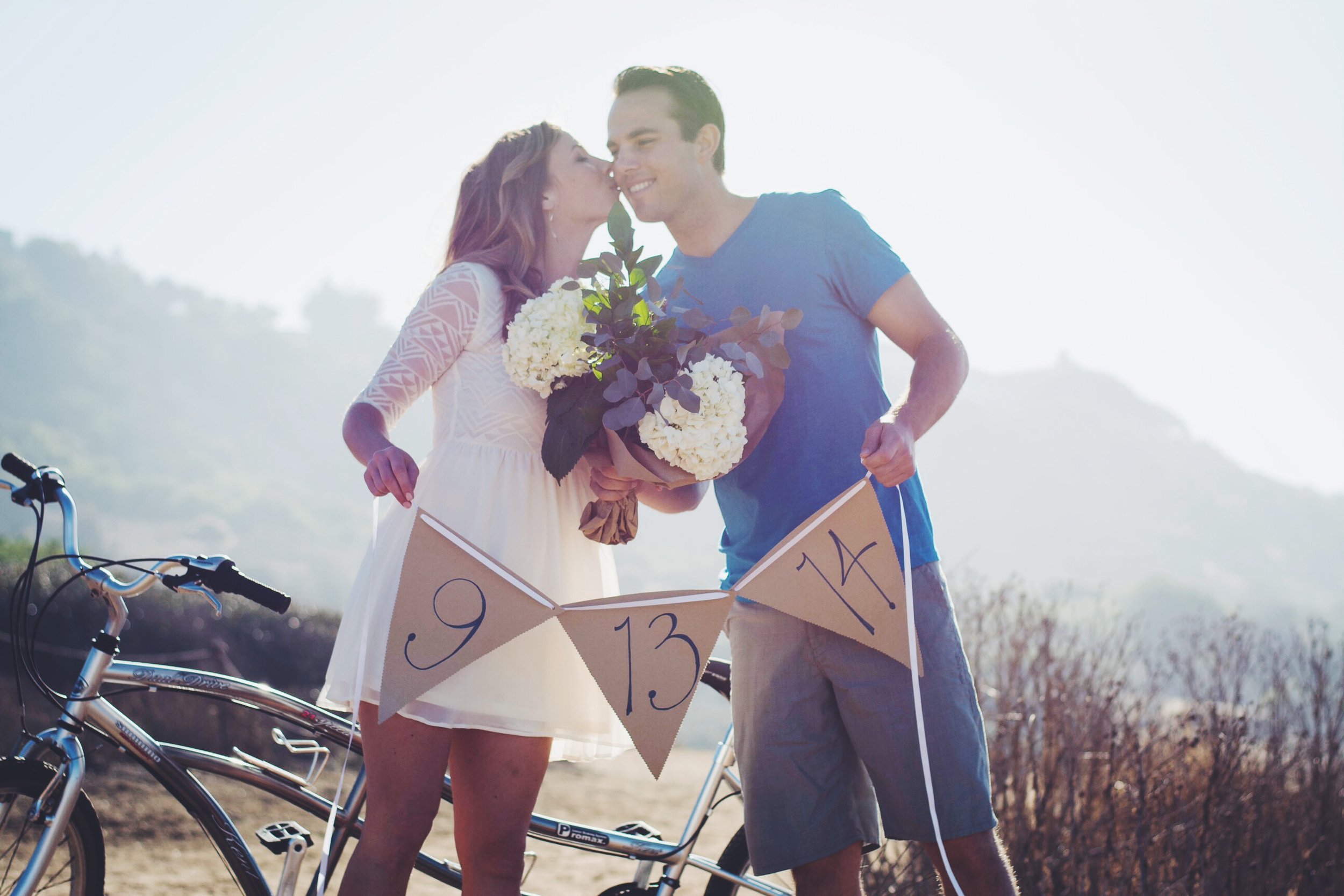 Beach Picnic Engagement Session