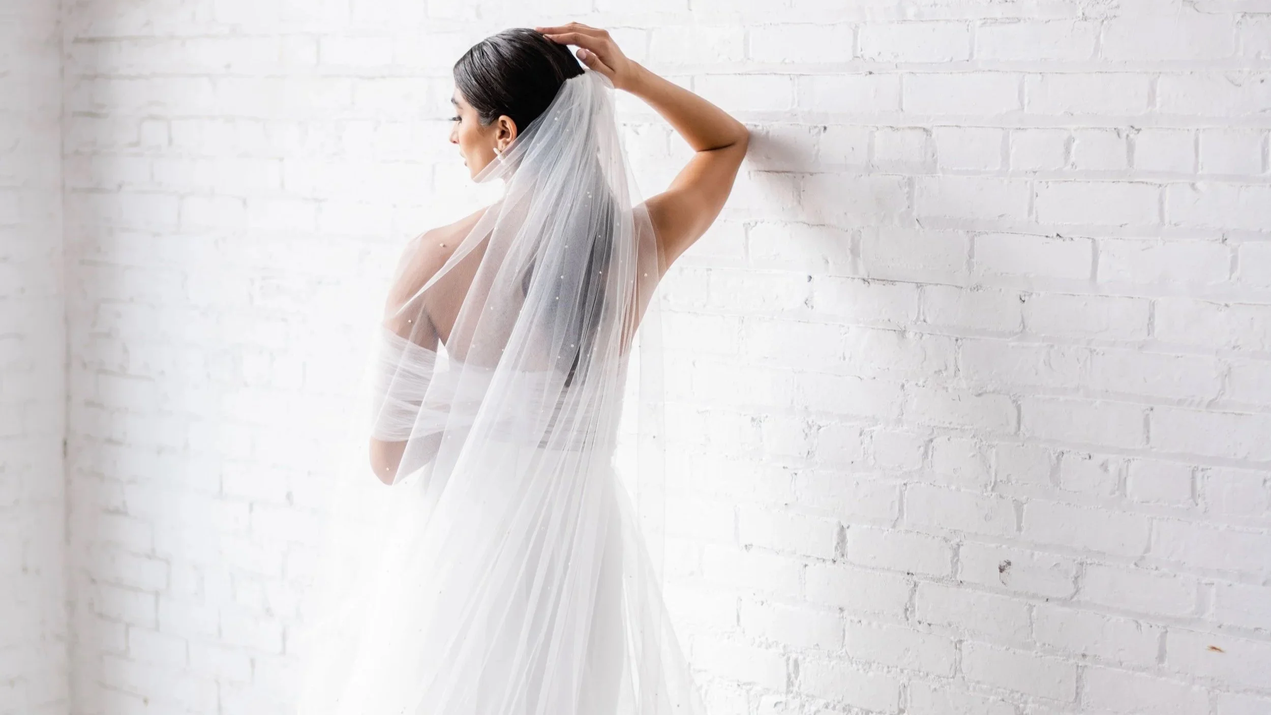 editorial style bridal portrait taken by Nashville wedding photographer Brit Jaye
