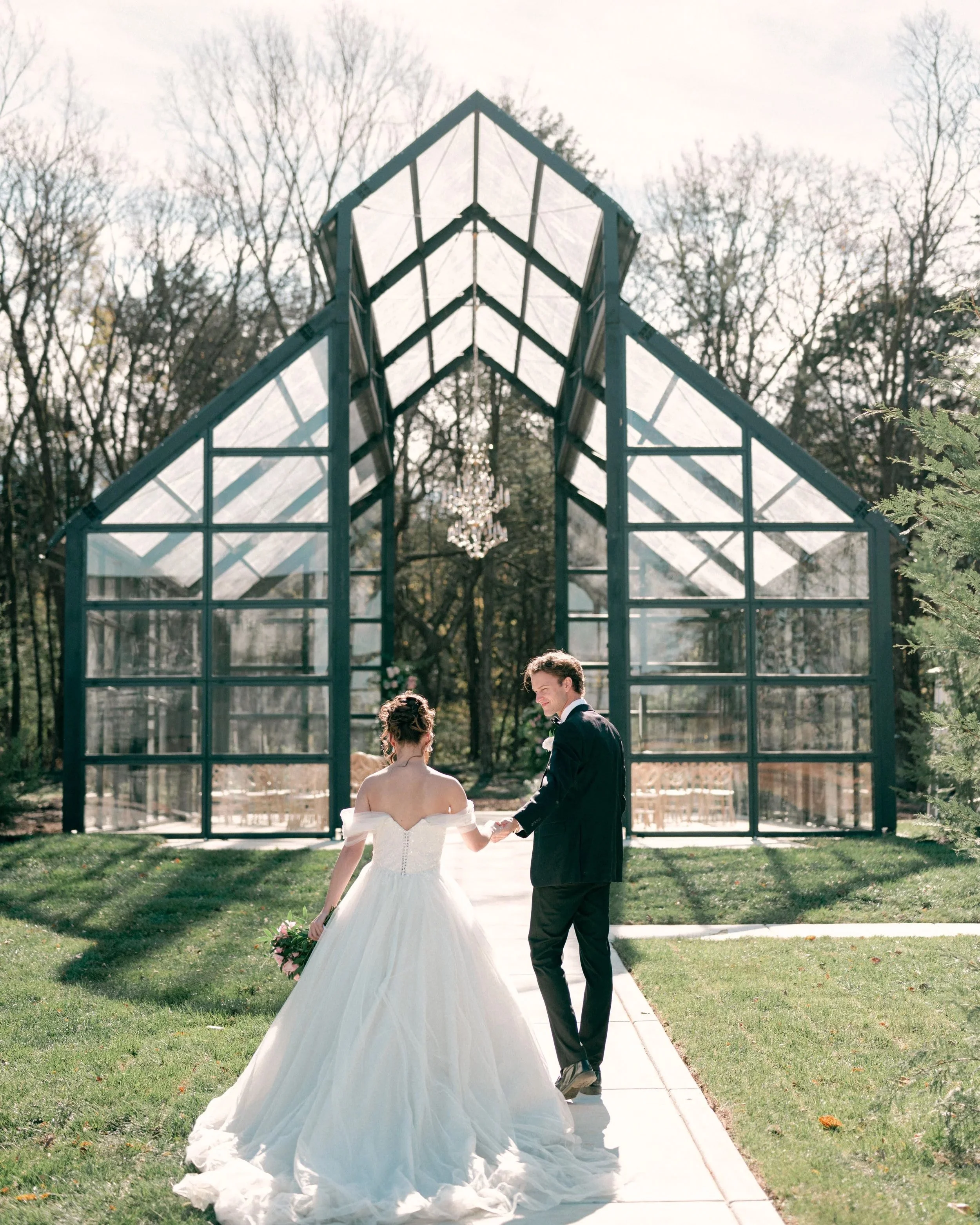 Wedding photo taken at Jubilee Woods, a brand new wedding venue just south of Nashville, Tennessee.