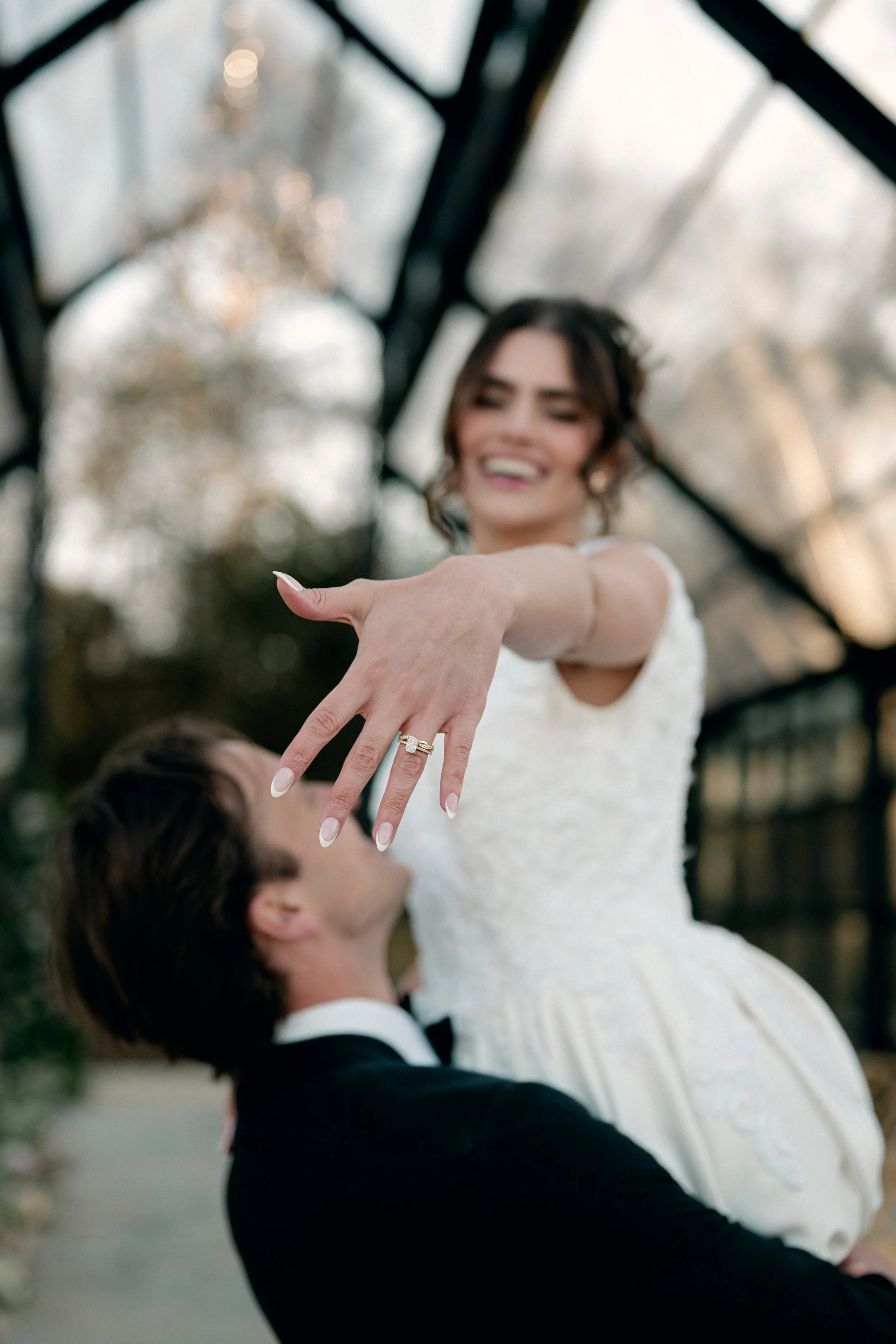 Editorial wedding portraits at Jubilee Woods with a focus on real moments