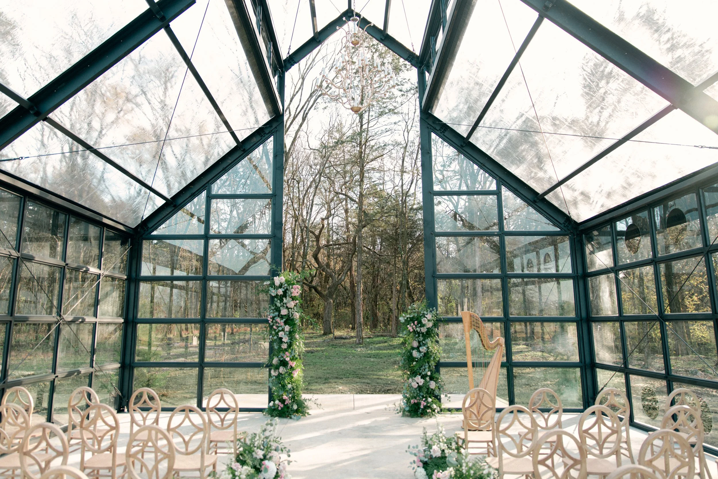 Modern wedding venue near Nashville