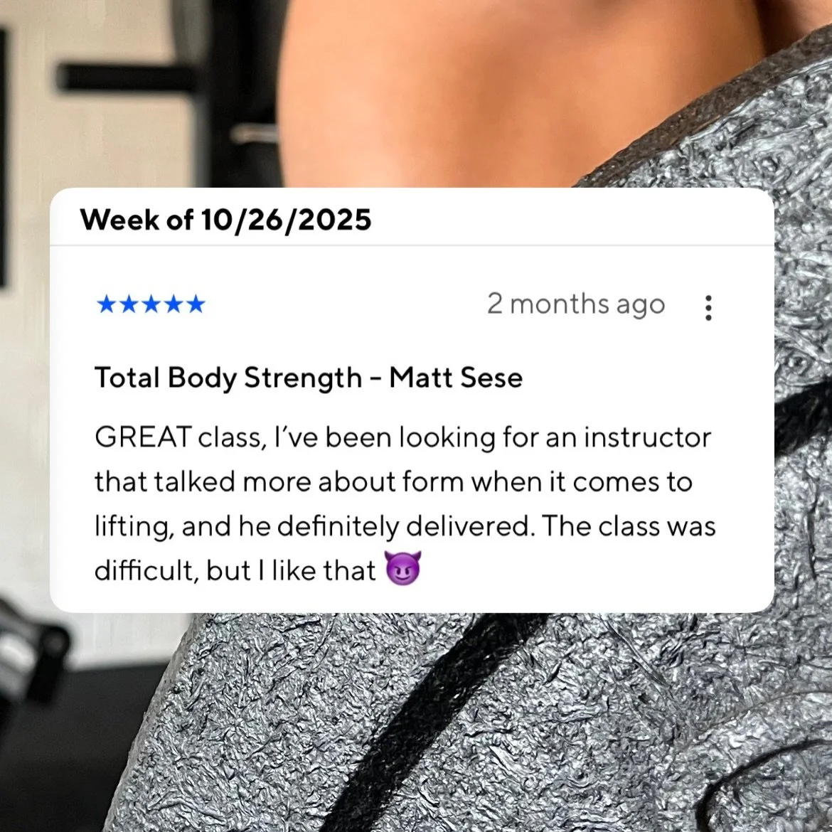 what all the neighborhood kids are saying 🤯

#clientreview #fitness #gyms #5star