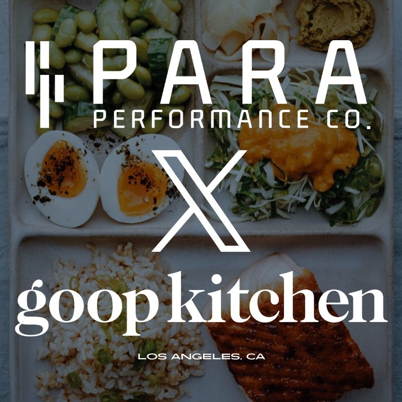 @goopkitchen is coming to para performance co. los angeles with dinner!

reserve a 5pm class in la on tuesday, feb 24th and leave with a complimentary dinner - a healthy post workout fill up.

reserve your class online via our site or whenever you bo