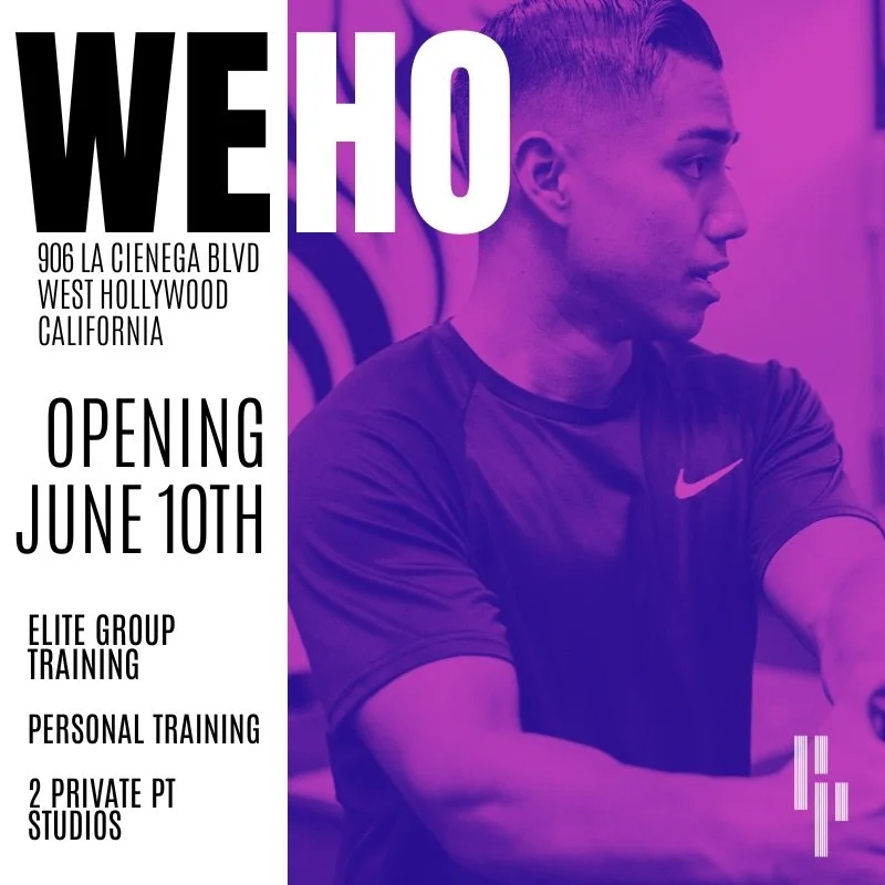 west hollywood 📍 

our newest club offering elite group strength training, industry leading personal training, and 2 private training studios for LAs top coaches to train out of on the west side 🤙🏼

#weho #westhollywood #la #gym #fitness