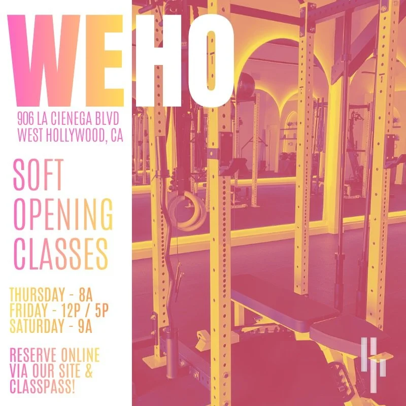 LETSSSSSS GOOOOOO 🤯

We&rsquo;re soft launching our newest club in West Hollywood with a few classes this week:

Thursday 8a
Friday 12p / 5p
Saturday 9a

ANDDDD, official open with full set of classes on Sunday, June 14th 🤙🏼

Reserve via our site 