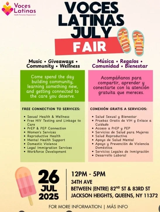 Voces Latinas July Health Fair
