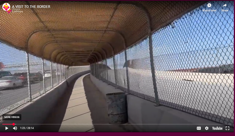 A VISIT TO THE BORDER:</span>