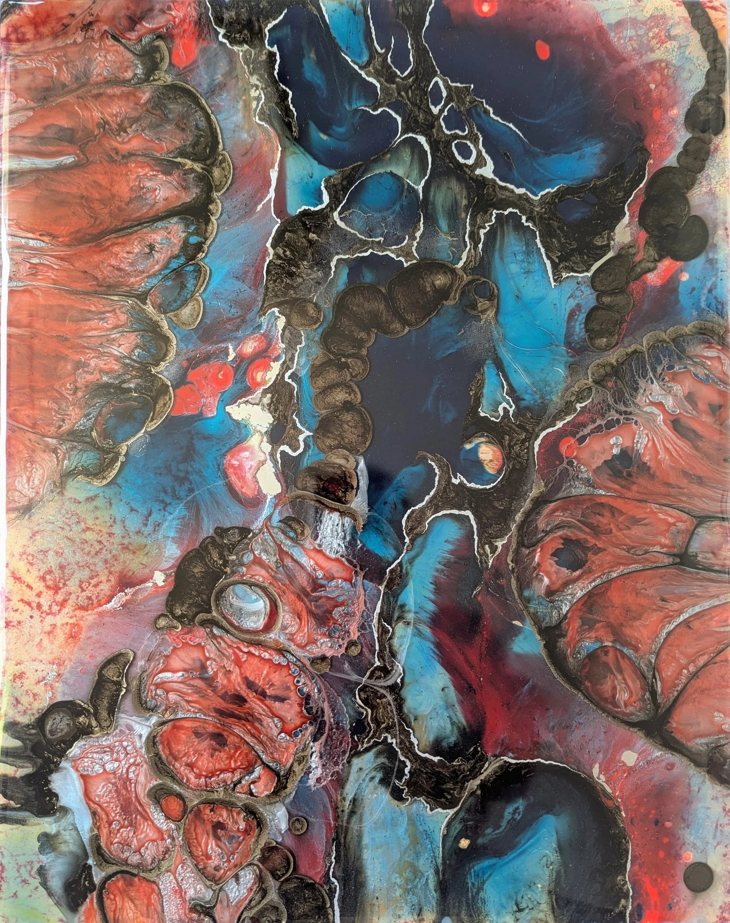 #1
2025
40x50 cm, Epoxidharz auf Holzleinwand