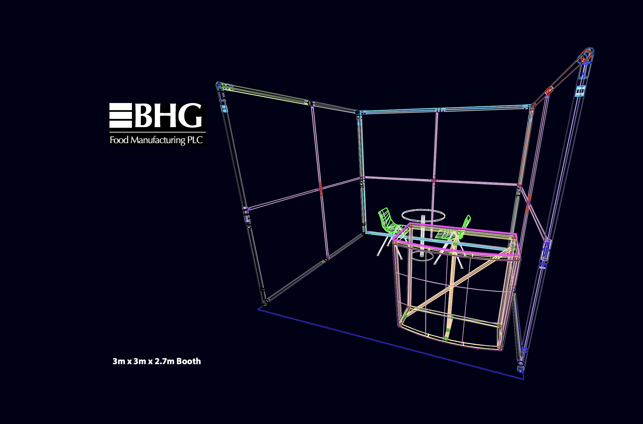 BHG Group 3m x 3m Exhibit