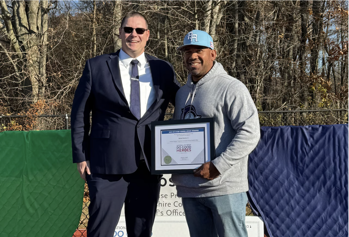 Rafael Santos Jr. of South Deerfield recognized as recipient of National Life Group’s Do Good Heroes Award