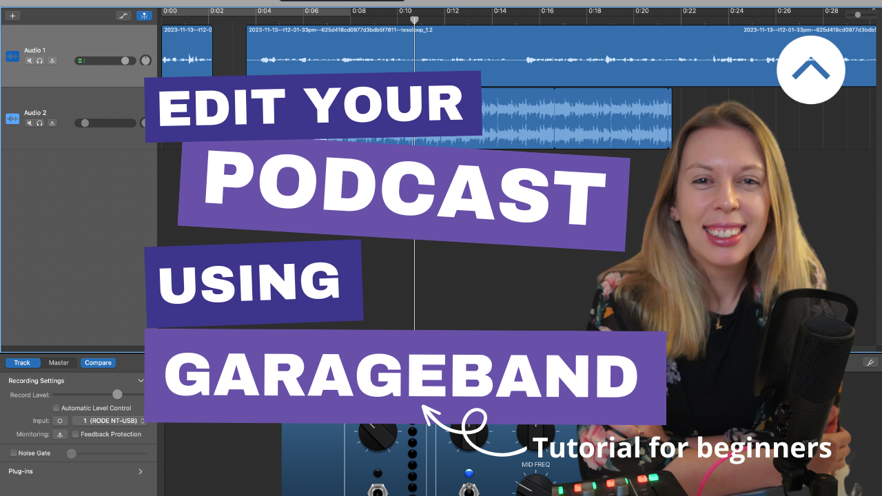 How To Edit Your Podcast Using GarageBand