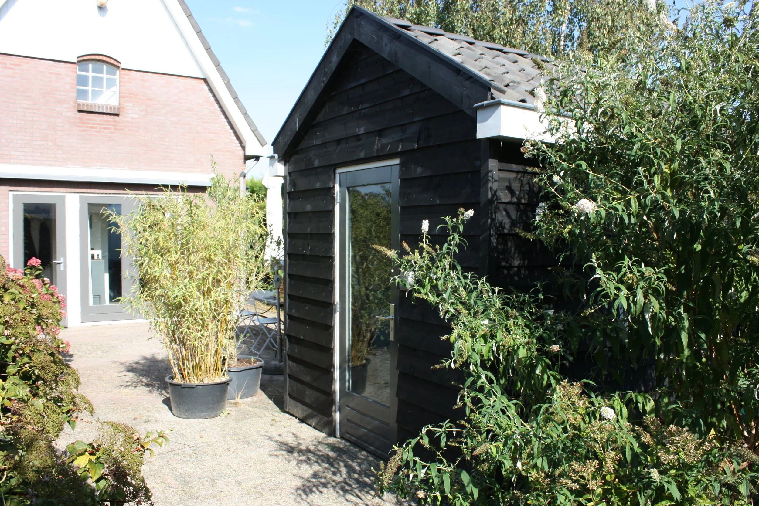 Schuurtje gerealiseerd in Zweeds Rabat.